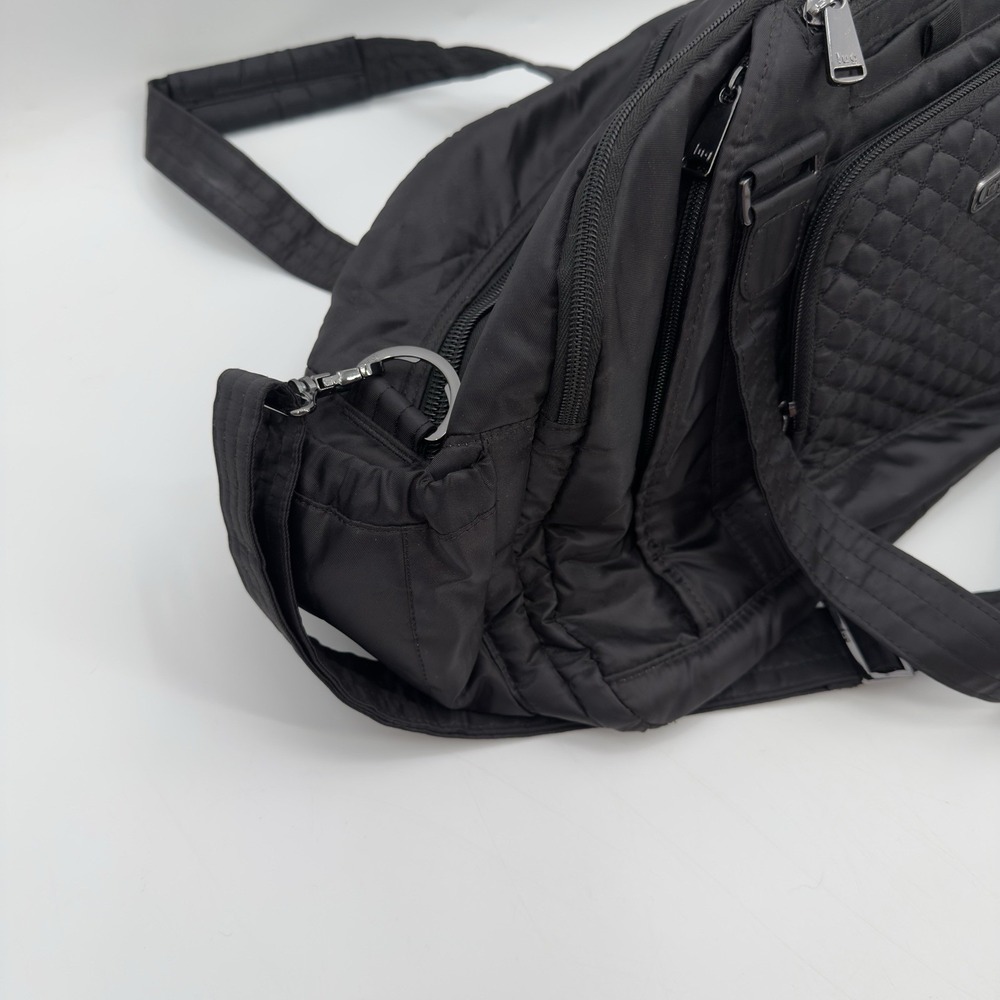 LUG Propeller‎ Gym Overnight Weekend Carry On Duffle Bag in Black 0743-A - Picture 4 of 10